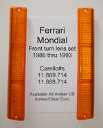 Ferrari Mondial 89-89 front turn lens set